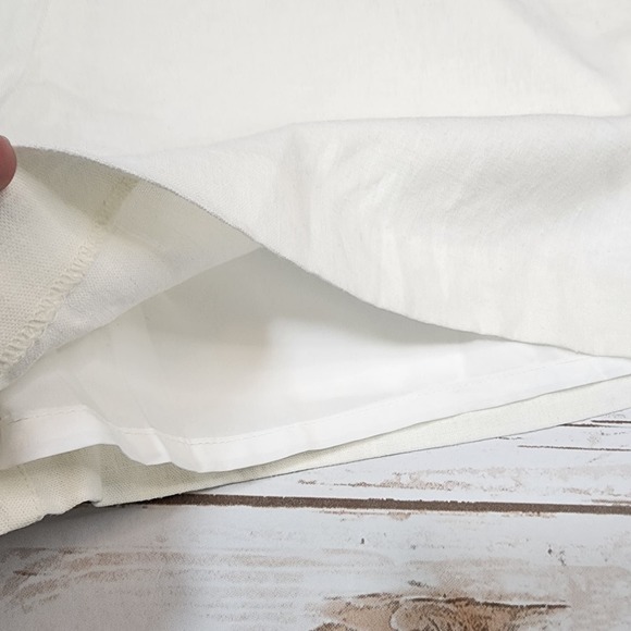 The Limited NWT paper bag yarn dye shorts woman's size 16 - Picture 8 of 13